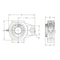 Ami Bearings SINGLE ROW BALL BEARING - 1 KANIGEN ACCU-LOC BLACK HANGER BEARING UEHPL205-16MZ20B - alternate 2